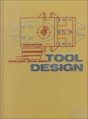 Tool design by Cyril Donaldson