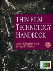 Cover of: Thin Film Technology Handbook