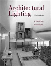 Cover of: Architectural Lighting