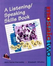 Cover of: Mosaic Two: A Listening/Speaking Skills Book