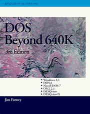 Cover of: DOS Beyond 640K