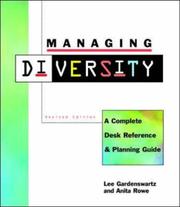 Cover of: Managing Diversity by Lee Gardenswartz, Anita Rowe