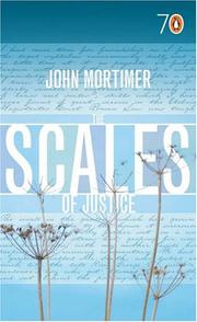 Cover of: THE SCALES OF JUSTICE