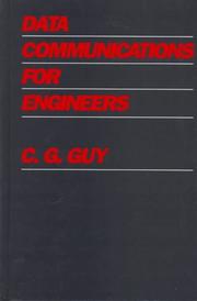 Cover of: Data communications for engineers