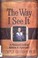 Cover of: Way I See It