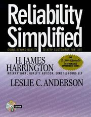 Cover of: Reliability simplified: going beyond quality to keep customers for life