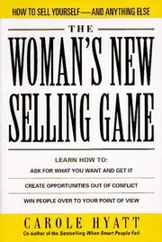 Cover of: The Woman's New Selling Game by Carole Hyatt