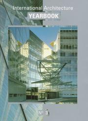 Cover of: International Architecture Yearbook