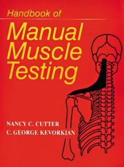Handbook of manual muscle testing