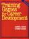Cover of: Training games for career development
