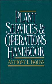 Cover of: Plant services and operations handbook