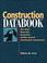 Cover of: Construction databook