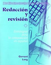 Cover of: Redacción y revisión by Lisa Gerrard