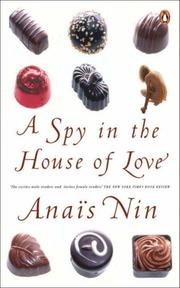 Cover of: Spy in the House of Love by Anaïs Nin