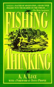 Fishing and thinking by A. A. Luce