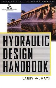 Cover of: Hydraulic Design Handbook by Larry W. Mays