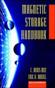 Cover of: Magnetic storage handbook