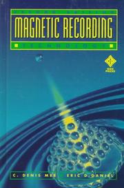 Cover of: Magnetic recording technology