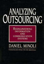 Cover of: Analyzing outsourcing: reengineering information and communication systems