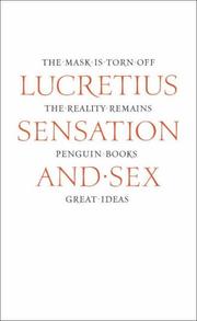 Cover of: SENSATION AND SEX (GREAT IDEAS S.)