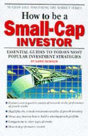 Cover of: How to be a Small-Cap Investor