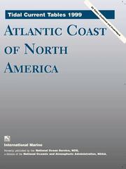 Cover of: Tidal Current Tables 1999 by NOAA