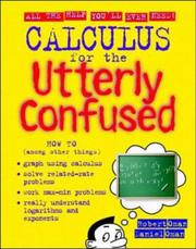 Cover of: Calculus for the utterly confused