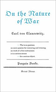 Cover of: ON THE NATURE OF WAR (GREAT IDEAS S.)