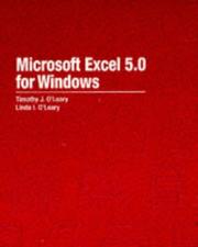 Cover of: Microsoft Excel 5.0 for Windows