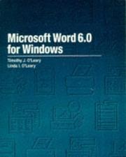 Cover of: Microsoft Word 6.0 for Windows