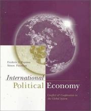 Cover of: International political economy: conflict and cooperation in the global system