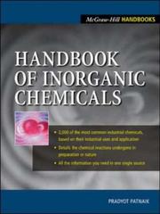 Cover of: Handbook of Inorganic Chemicals by Pradyot Patnaik