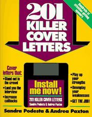 201 killer cover letters by Sandra Podesta
