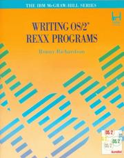 Cover of: Writing OS/2 REXX programs