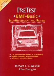 Cover of: Emergency Medical Technician | Richard E. J. Westfal