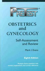 Cover of: Obstetrics and Gynecology by Mark I., Md. Evans