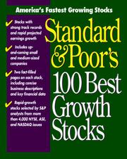 Cover of: Standard & Poor's 100 best growth stocks