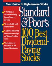 Cover of: Standard & Poor's 100 best dividend-paying stocks