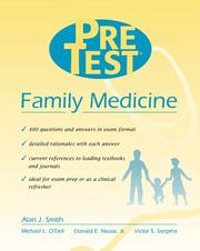 Cover of: Family medicine preTest self-assessment and review