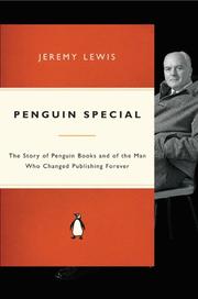 Penguin special by Jeremy Lewis