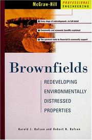 Cover of: Brownfields: Redeveloping Environmentally Distressed Properties