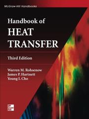 Cover of: Handbook of heat transfer