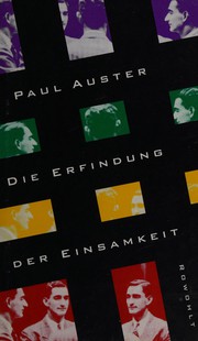 Cover of: Die Erfindung der Einsamkeit by Paul Auster