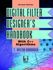 Cover of: Digital filter designer's handbook: with C++ algorithms