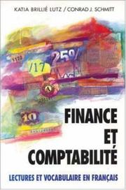 Cover of: Finance Et Comptabilite: Lectures Et Vocabulaire En Francais, (Finance and Accounting)