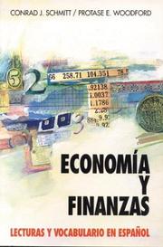 Cover of: Economía y finanzas by Conrad J. Schmitt