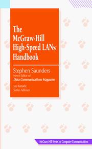 Cover of: The McGraw-Hill high-speed LANs handbook