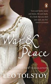 Cover of: WAR AND PEACE by Лев Толстой