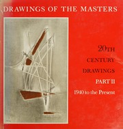 Cover of: Drawings of the Masters-20th Century-Part II 1940 by Una E. Johnson