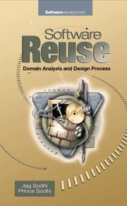 Cover of: Software Reuse by Jag Sodhi, Prince Sodhi